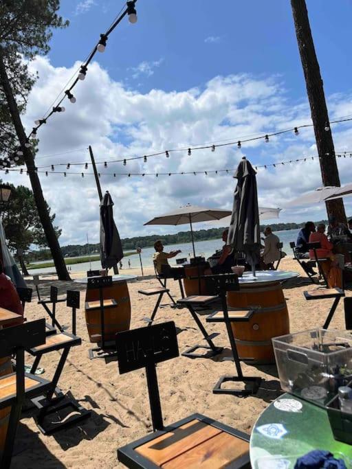 Agreable Maison Landaise Proche Du Lac サンギネ エクステリア 写真